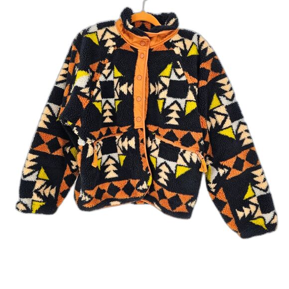 Free People NWT FP Movement Fleece Rocky Ridge Jacket in Night Sky XS - Picture 10 of 10